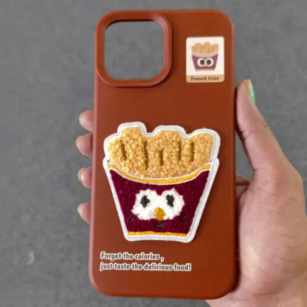 Cute 3D Patterns Silicone TPU Case for iPhone 11 iPhone 11 French Fries Cases & Covers Cute 3D Patterns Silicone TPU Case for iPhone 11 iPhone 11 French Fries Cases & Covers
